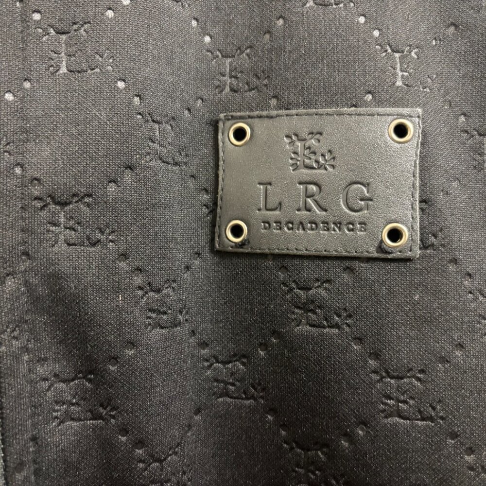 LRG Lifted Research Group jacket Black Small vintage RARE - Picture 3 of 6